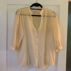 DVF silk blouse
